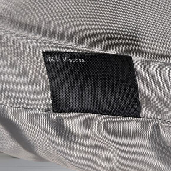 Vintage Dutch Llama Mohair Coat Size L Gray Mid Length Overcoat Pockets - Picture 13 of 16